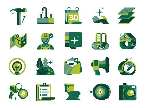 Small Spot illustrations by Jonathan Holt Corporate Icons, Icon Set Design, Company Signage, Icon Design Inspiration, Oakland California, Ebook Cover, App Ui Design, Vector Character, Evernote