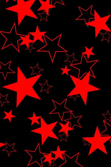 Red stars wallpaper Red Star Wallpaper, Emo Backgrounds, Wallpaper Iphone Y2k, Y2k Aesthetic Wallpaper, Red And Black Wallpaper, Y2k Background, Red Y2k, Stars Wallpaper, Eyes Wallpaper