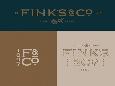 Branding in-progress by Rebekah Rhoden Antique Branding Design, Vintage Brand Identity, High End Restaurant Branding, 4 Letter Logo, Country Branding, Pub Branding, Vintage Modern Logo, Vintage Branding Design, Masculine Branding