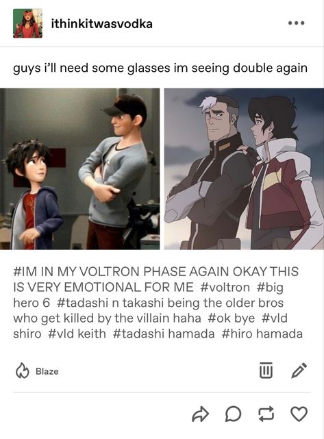 Voltron Big Hero 6 Au, Voltron Actor Au, Broganes Voltron, Actor Au Voltron, Hunk Voltron, Voltron Tumblr, Klance Fanart, Writing Prompts Funny, Voltron Funny