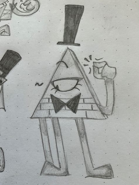 Drawings With Charcoal, Cipher Art, Bill Cypher, Gravity Falls Bill Cipher, Fall Drawings, Gravity Falls Funny, How To Act, Gravity Falls Bill, Desenhos Gravity Falls