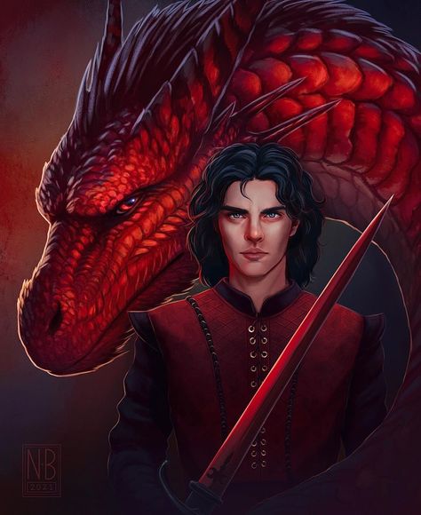 Nicole Bueckert on Instagram: “🗡 Murtagh and Thorn 🔥 Rare human art! 😱 A personal piece before vulnerable animals week! These are characters from the Inheritance Cycle…” Eragon Characters, Murtagh Eragon, Eragon Fan Art, Eragon Saphira, The Inheritance Cycle, Inheritance Cycle, Christopher Paolini, Dragon Riders, Dragon Rider