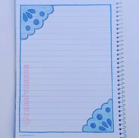 Ideas Para Decorar Hojas Blancas, Notebook Border Design, Boarders Designs For Projects, Book Art Projects, Creative School Project Ideas, Colorful Borders Design, Front Page Design, Bond Paper Design, Bullet Journal Cover Ideas