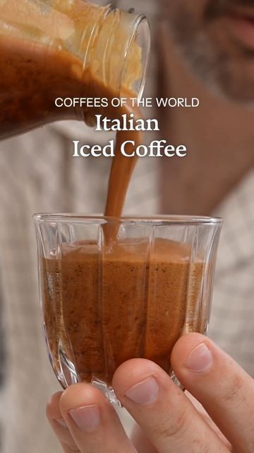 Coffee | Latte | Espresso on Instagram: "An Italian Iced Coffee is so much different and so much better 🎥: @goldenbrown.coffee Follow @coffeeholic101 for high quality coffee content☕️❤️ #baristaskills #barista #latte" Italian Ice, Espresso Shot, Ice Coffee, Italian Coffee, Coffee Tasting, Brown Coffee, Coffee Packaging, Coffee Enthusiast, Coffee Station