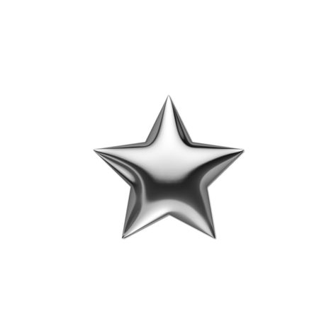 Star Wallpapers, Chrome Star, Chrome Nail Art, Minimalist Icons, Homescreen Layout, Png Icons, Widget Icon, Star Nails, Wallpapers Backgrounds