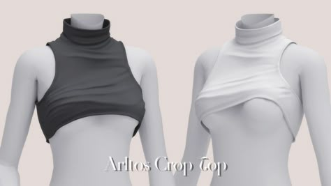 Crop top R (To be published on 17 Jul) | Patreon Sims 4 Piercings, Cc Packs, Sims 4 Cas Mods, Sims 4 Cc Shoes, Pelo Sims, The Sims 4 Packs, Sims 4 Body Mods, Sims 4 Cc Makeup, Sims 4 Expansions