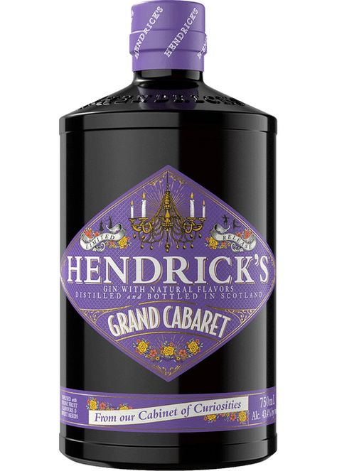 Hendrick's Grand Cabaret Hendricks Gin, Gimlet, Total Wine, Cabaret, Mixology, Natural Flavors, Gin, Beer, Drinks