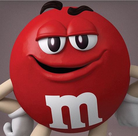 Red M&m, Red M And M, Katelynn Core, M&m Characters, Face Reference, Rock Art, Heat, Square, Cake