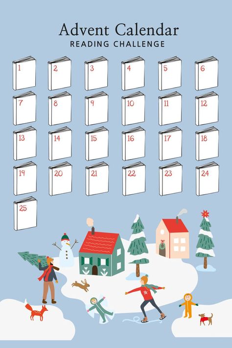 advent calendar reading challenge Holiday Reading Activities, Reading Challenge For Kids, December Season, Holiday Reading, Christmas Reading, Reading Activity, Spark Joy, Reading Challenge, Magical Christmas