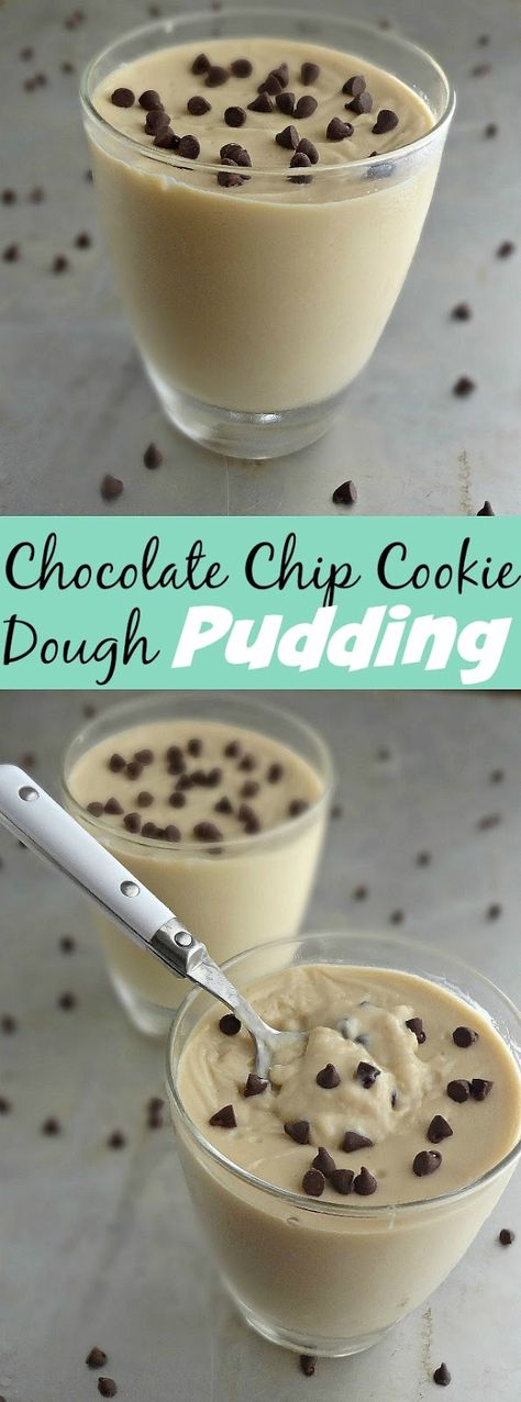 The Cooking Actress: Chocolate Chip Cookie Dough Pudding. An easy recipe for from-scratch pudding that tastes like cookie dough! Cookie Dough Pudding, Chocolate Chip Dough, Holiday Pudding, Cookies Recipes Chocolate, Easy Pudding Recipes, Cookie Dough To Eat, Easy Puddings, Recipes Chocolate, Cookie Dough Recipes