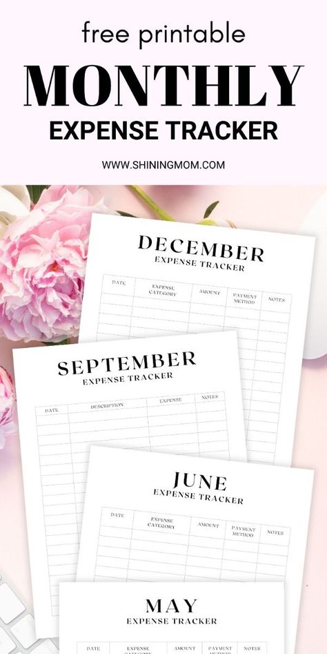 Free Monthly Expense Tracker Free Printable Expense Tracker, Monthly Expense Tracker Printable Free, Expenses Tracker Template, Free Monthly Bill Tracker Free Printable, Monthly Bill Tracker Free Printable, Money Tracker Printable, Monthly Expenses Template, Expense Tracker Template, Budget Planner Worksheet