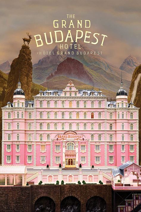 Grand Budapest Hotel Film, Grand Budapest Hotel Poster, The Grand Budapest Hotel, Wes Anderson Movies, Grand Budapest, Grand Budapest Hotel, Film Poster Design, Dorm Posters, Budapest Hotel