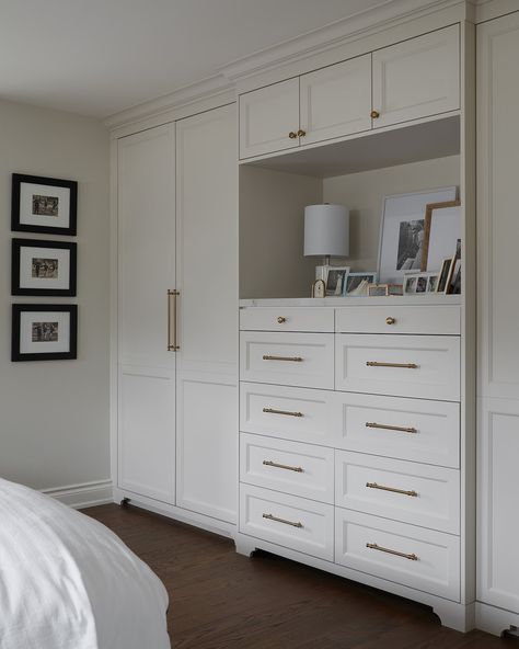 Home Sweet Home Project — Masellis Designs Built In Bedroom Cabinets, Bedroom Built Ins, Bedroom Built In Wardrobe, Built In Dresser, Closet Renovation, Wall Closet, Closet Remodel, Build A Closet, Closet Makeover