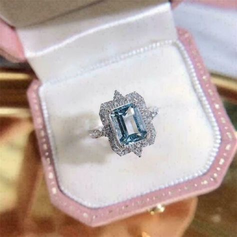 https://jewelleryrings.co.uk/ Find many great new & used options and get the best deals for 2.50 Ct Emerald Cut Simulated Aquamarine Engagement Ring 14k White Gold Finish at the best online prices at eBay! Free delivery for many products! Emerald Cut Aquamarine Ring, Aquamarine Solitaire Ring, Emerald Cut Halo, Blue Aquamarine Ring, Celtic Engagement Rings, Cubic Zirconia Engagement Rings, Alexandrite Ring, Aquamarine Engagement Ring, Aquamarine Ring