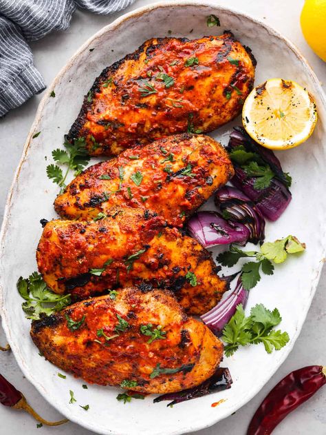 Chicken Harissa Recipes, Instant Pot Harissa Chicken, Harissa Chicken Thighs, North African Chicken, Harissa Grilled Chicken, Harissa Chicken Traybake, Harissa Paste Recipe, African Chicken, Harissa Recipes