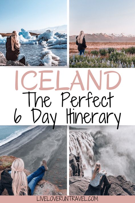 The perfect 6 day Iceland itinerary for a Ring Road road trip.   #iceland | top things to do in Iceland | Iceland itinerary | Iceland things to do in | Iceland travel summer | Iceland summer itinerary | 6 days Iceland | Iceland one week itinerary | Iceland 6 days | Iceland Ring Road itinerary | Iceland travel guide | best photo locations in Iceland | what to do in Iceland | Iceland road trip itinerary | Iceland instagram photo spots | Instagram photo locations Iceland | Instagrammable Iceland Iceland Travel Summer, Iceland Beach, Iceland Travel Photography, One Week Itinerary, Things To Do In Iceland, Iceland Summer, Iceland Vacation, Iceland Travel Guide, Iceland Travel Tips