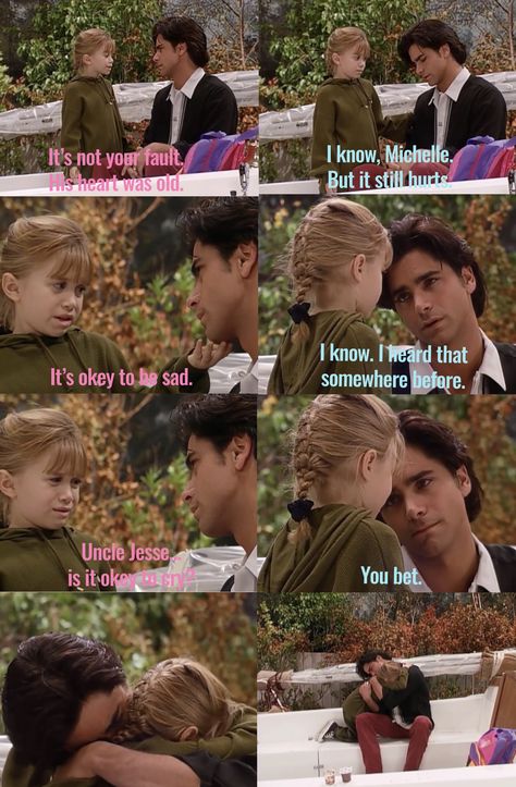 Full House Uncle Jesse And Michelle, Michelle And Uncle Jesse, Jessie And Michelle, Uncle Jesse And Michelle, Fuller House Quotes, Jesse And Michelle, Full House Videos, Full House Memes, Full House Funny