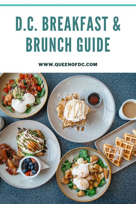 Here's my list of best breakfast and brunch restaurants in Washington, DC by neighborhoods. Washington Dc Breakfast, Brunch Outfit Jeans, Bottomless Brunch Outfit, Restaurants In Washington Dc, Mexican Burger, Dc Restaurants, Brunch Outfit Winter, Brunch Bar, Summer Brunch Outfit