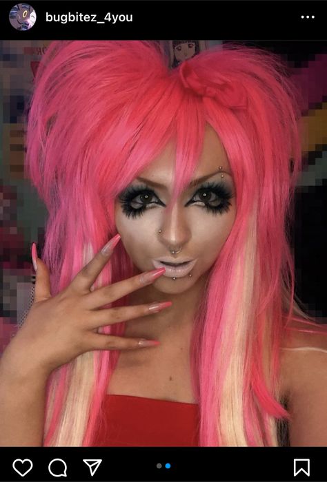 Manba Gyaru, Goth Kidcore, Gaijin Gyaru, Gyaru Y2k, Gyaru Makeup, Alternative Makeup, Gyaru Fashion, Japan Woman, Beauty Standards