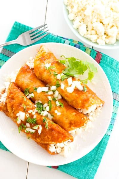 Queso Fresco Enchiladas, Queso Enchiladas, Breakfast Enchiladas Casserole, Easy Cheese Enchiladas, Queso Fresco Recipe, Fresco Cheese, Queso Fresco Cheese, Breakfast Enchiladas, Bruschetta Ingredients