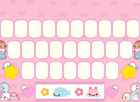 Wallpapers For Keyboard Background, Cute Wallpapers For Keyboard, Phone Wallpapers Cute, Keyboard Backgrounds, Cute Aesthetic Keyboard Wallpaper, Keyboard Cute, Wallpaper Keyboard, Keyboard Background, Cute Keyboard