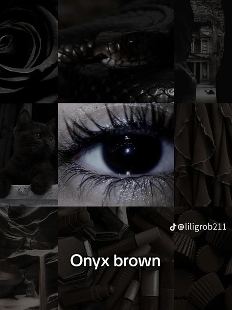 Onyx Eyes Color, Onyx Eyes, Fantasy Aesthetics, Beautiful Eyes Color, Trashy Outfits, Character Fashion, Eyes Color, How To Color Eyebrows, Simple Wallpapers