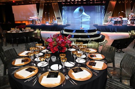 Event Highlights From Grammys 2022 Parties | BizBash Grammy Awards Theme Party, Grammys Aesthetic, Grammys Party, Grammys 2022, Old Hollywood Theme, Latin Grammys, Gala Night, Rose Birthday, Hollywood Party Theme