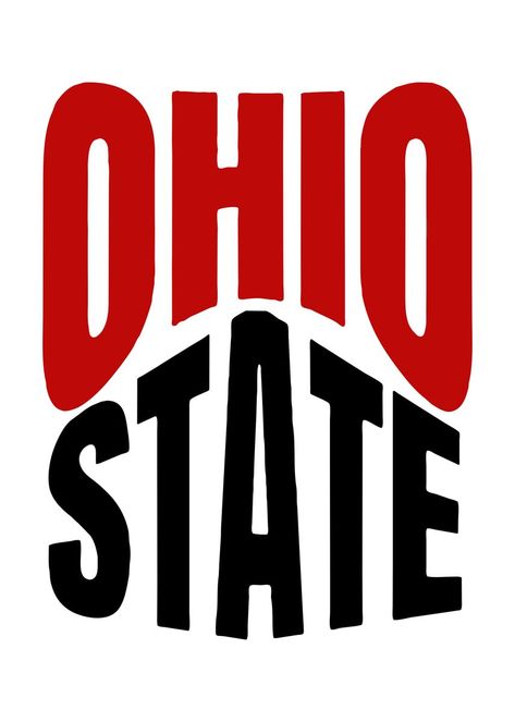 Ohio State Wallpaper, Osu Buckeyes Football, Ohio State Logo, Collage Football, Shirt Decals, Osu Football, Happy Planner Printables, Ohio State Buckeyes Football, State Posters