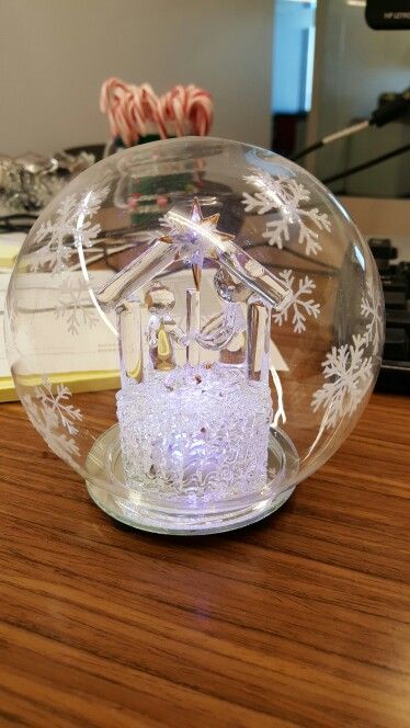 LED Nativity Scene Glass Globe Nativity Scene, Glass Globe, Snow Globes, Nativity, Christmas Bulbs, Globe, Christmas Ornaments, Holiday Decor, Led