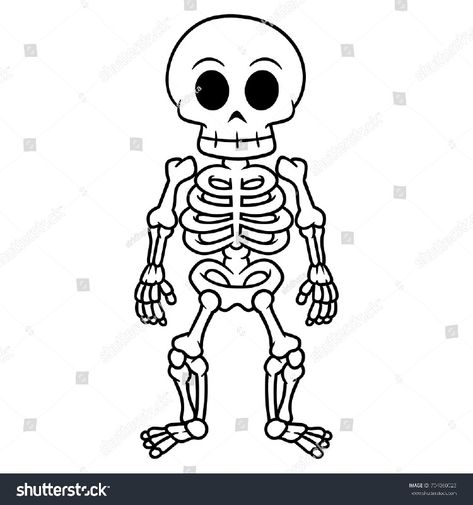 Skeleton Baby Skeleton Drawing, Juegos Halloween, Skeleton Simple, Skeleton Pictures, Skeleton Outline, Skeleton Template, Skeleton Cartoon, Cartoon Skeleton, Memorial Day Coloring Pages