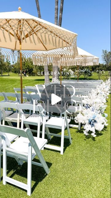 Balloon Styling, Backdrops & Modern Event Rentals on Instagram: "Celebrating the newly weds, Charles and Michaella 🤍  Our umbrellas are a must-have fit your summer event ✨  Specialty rentals: (6) boho fringe umbrellas, (1) natural umbrella." Wedding Umbrellas For Guests, Balloon Styling, Wedding Umbrella, Umbrella Wedding, Boho Fringe, Tuscany Wedding, Seating Chart Wedding, Event Rentals, Patio Umbrellas