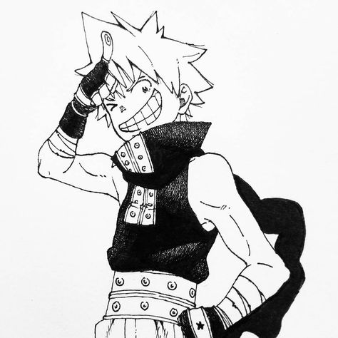 -Gunta_artes- on Twitter: "Mah boooy~ #BlackStar #SoulEater… " Black Star Soul Eater, Soul Eater Manga, Emo Boyfriend, Haiku Poems, Bear Tattoo, Dog Icon, Black Anime Characters, Soul Eater, Art Appreciation