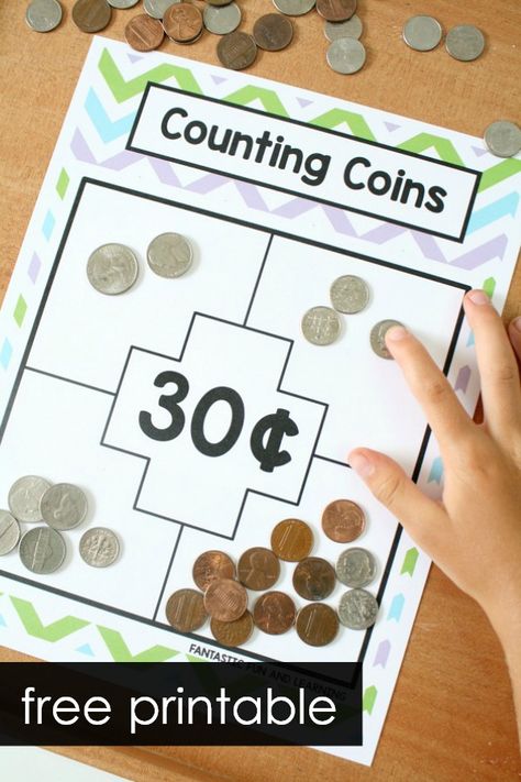 Math Games For Second Grade, Games For Second Grade, Free Printable Money, Counting Money Games, Money Games For Kids, Learning Money, Printable Money, Teaching Money, Money Activities