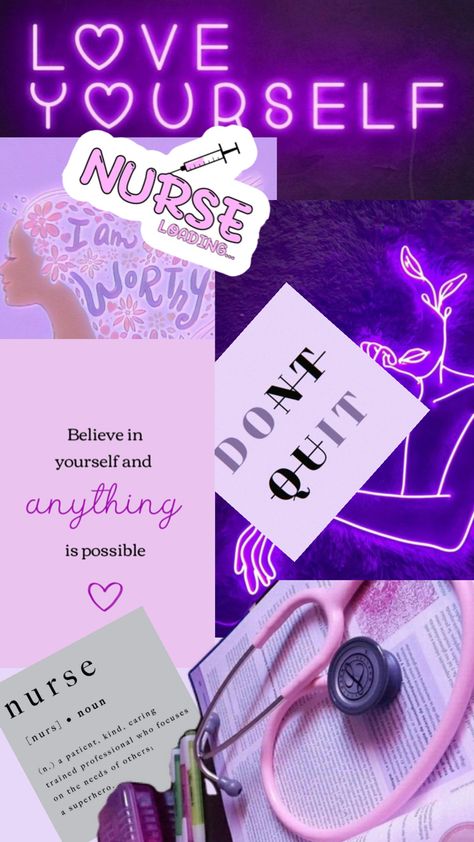 Future nurse Lock Screen For Ipad, Nursing Vision Board, Vision Board Ideas, Future Nurse, Anything Is Possible, Board Ideas, Lock Screen, Believe In You, Nursing