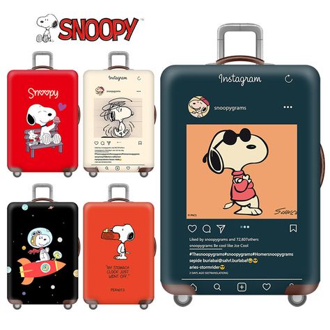 Suitcase Cover, Plush Backpack, Bag Suitcase, Luggage Cover, Backpack Bags, Lunch Box, Snoopy, Backpacks, Better Living