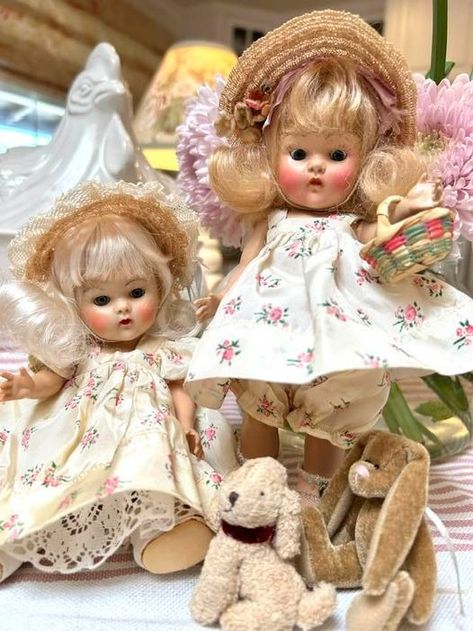 A Ginny Doll Journey | Facebook Ginny Dolls, Doll Family, Doll Stuff, Vintage Dolls, Miniature Dolls, Antique Dolls, Beautiful Dolls, The Vintage, The History