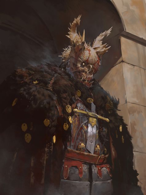 ArtStation - 24, Stepan Alekseev Stepan Alekseev, Demon Lord, Concept Art World, Arte Cyberpunk, Creature Concept Art, Fantasy Artist, Fantasy Concept Art, Creature Concept, Fantasy Inspiration