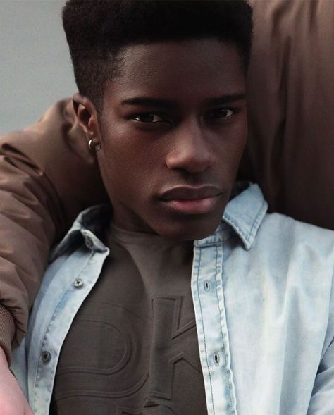 James Kakonge, Black Royalty, Dark Skin Boys, Dark Skin Men, Royalty Aesthetic, Aesthetic Boys, Dark Academia Aesthetic, The Cast, Black Is Beautiful