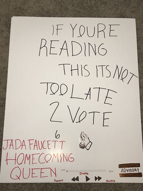 Made by @jada.devyne IG Homecoming Queen Posters, Hoco Campaign, Hoco Queen, Hoco Signs, Homecoming Campaign, Homecoming Queen, Queen Poster, Digital Poster, Homecoming