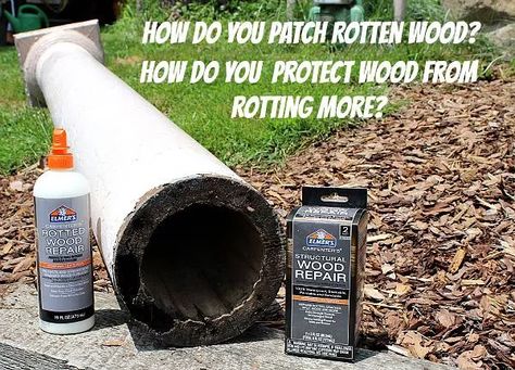 31 Tricks to Help You Fix The Wood In Your Home | Hometalk Slat Furniture, Rotten Wood, Apply Coconut Oil, Restore Wood, Country Chic Paint, Wood Repair, Brick Molding, House Crafts, Wet Towel