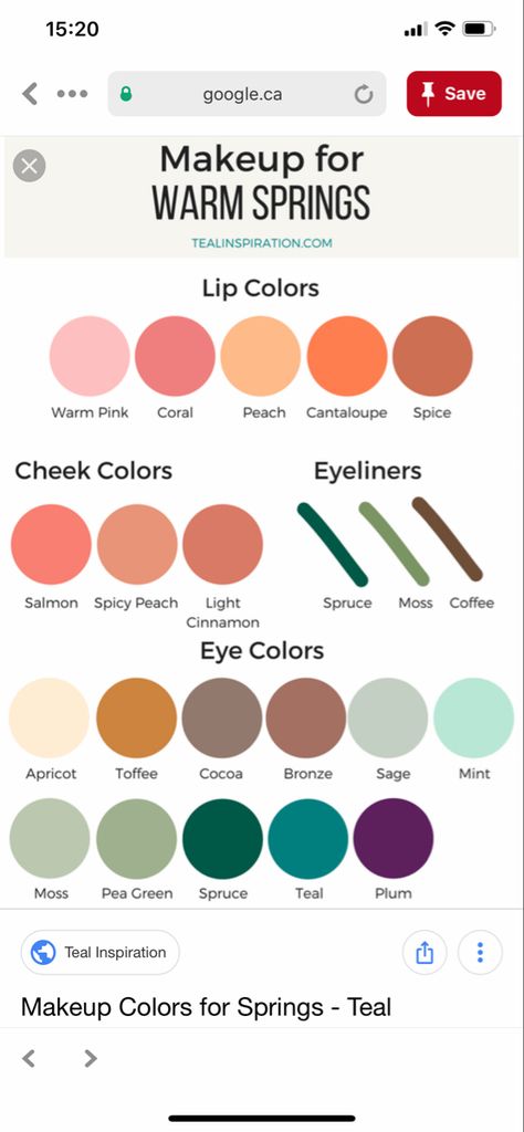 True Spring Eye Makeup, Spring Color Palette Makeup, Warm Spring Color Palette Outfits, Warm Spring Makeup, True Spring Makeup, Spring Skin Tone, Hoc Spring, Spring Make Up, Season Palette