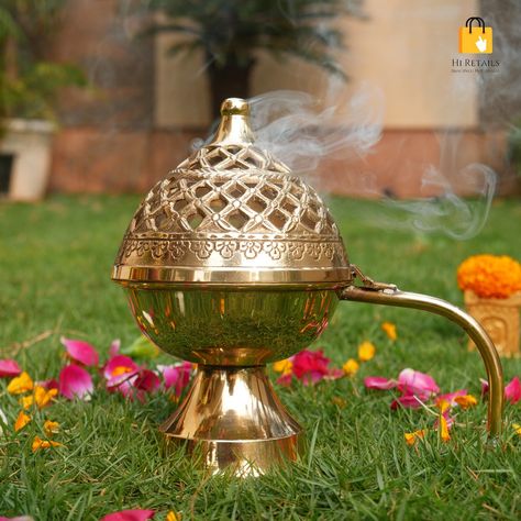 ✨ ILLUMINATE YOUR SACRED SPACES WITH SERENITY! ✨ Introducing our exquisite Traditional Brass Incense Burner | Dhoop Dani | Loban Dani | Incense Holder | Bakhoor Holder | Dhoop, handcrafted to perfection in India! ELEVATE YOUR SPIRITUAL ROUTINE: Diffuse soothing aromas that calm the soul Enhance your daily rituals or special pooja sessions Create a peaceful ambiance with our elegant design EXPERIENCE THE MAGIC OF TRADITIONAL INDIAN CRAFTSMANSHIP: Made from high-quality brass for durabilit... Spiritual Routine, Sacred Spaces, Daily Rituals, Krishna Wallpaper, Daily Ritual, Incense Holder, Traditional Indian, Sacred Space, Incense Burner