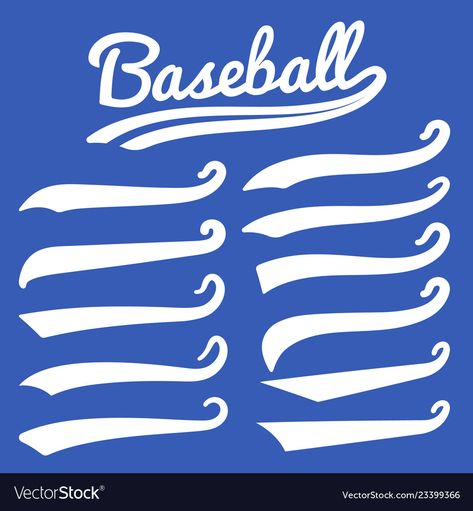 Vector Letters, Baseball Font, Baseball Vector, Sports Graphic Design, Text Logo, Tattoo Lettering, 로고 디자인, Lettering Fonts, Graphic Design Art