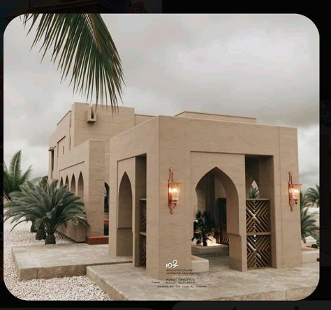 Moroccan House Exterior, Fragmented Architecture, Arabian House Design, Camp Decorations, Moroccan Street, Africa Architecture, Moroccan Villa, Desert Architecture, Mud Texture