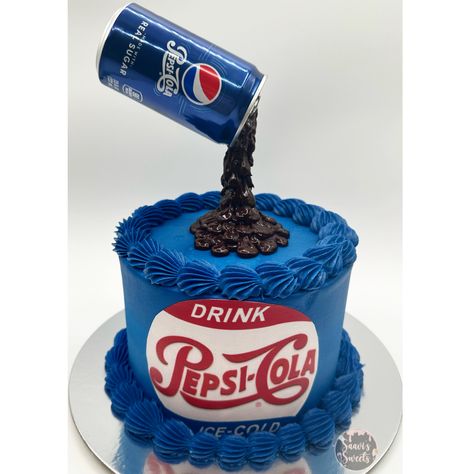 Soda Cake, Cola Cake, Pepsi Cola, Drinks, Cake