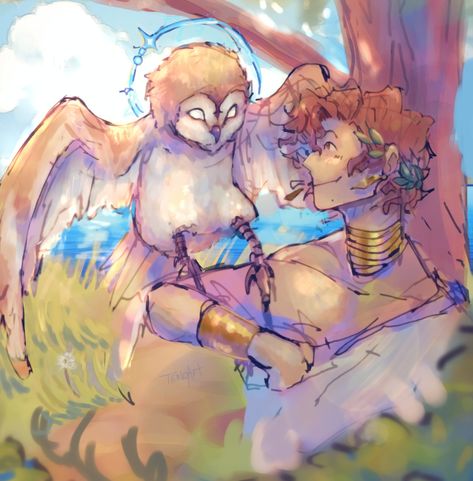 (1) Big bird Athena, and more epic fanart because the wisdom saga got me so fhsnssks – @tenoart on Tumblr Athena And Telemachus, Athena Epic The Musical Fanart, Telemachus Fanart Epic, Athena Epic The Musical, Telemachus Fanart, Athena Fanart, Epic The Musical Fanart, Epic Fanart, Athena Art