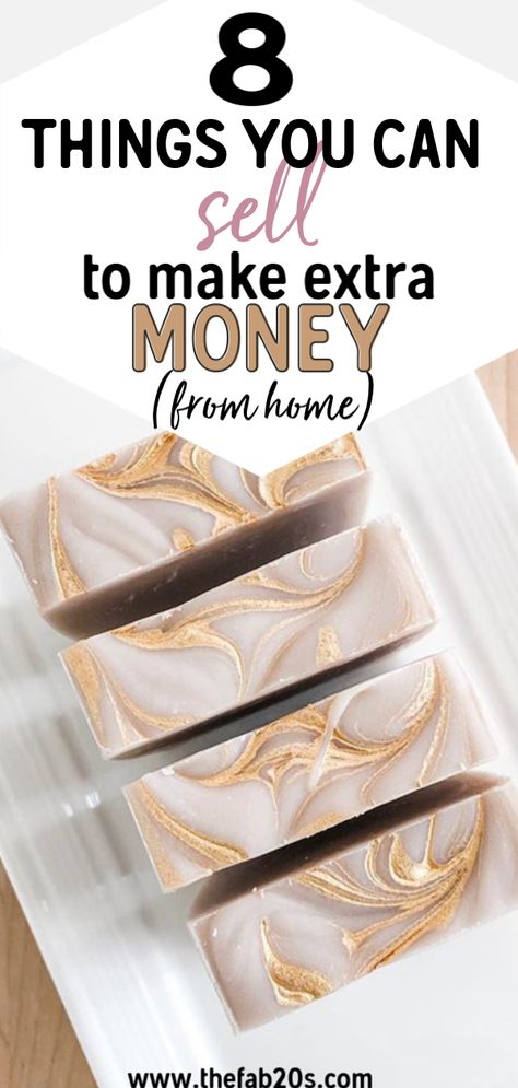 8 Things you can sell to make extra money from home. Easy crafts and things to make and sell for profit. Dog things to make and sell. Create a realistic, attainable side business. Popular things to make and sell for your side hustle. Easy things to make and sell for money. Easy crafts for work at home moms to try. #sidehustle #makemoney #wahm Realistic Side Hustles, Sell Easy, Homemade Lip Balm, Extra Money Online, Easter Basket Diy, Diy Crafts To Sell, Crafts To Make And Sell, Money From Home, Make Money From Home