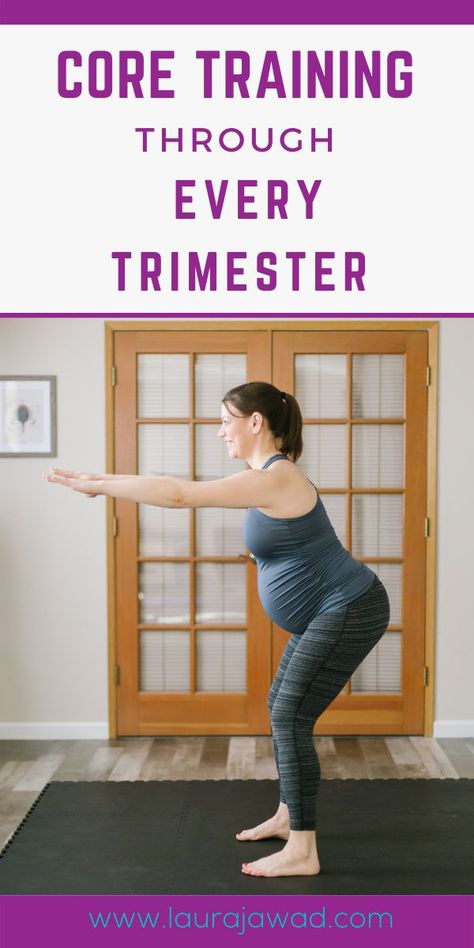 Prenatal Core Workout, Prenatal Core Exercises, Pregnancy Ab Exercises, Pregnant Core Workout, First Trimester Ab Exercises, Ab Exercises For Pregnancy, Third Trimester Ab Exercises, Third Trimester Core Exercises, Pregnancy Core Exercises