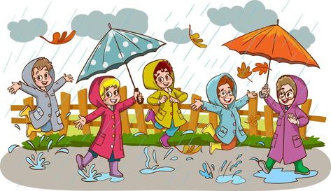 Rainy Day Clipart, Rainy Day Pictures, Picture Composition, Halloween Activities For Kids, Award Certificates, Rainy Season, Halloween Pictures, Halloween Activities, Rainy Day