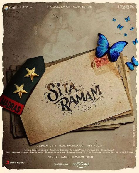 Sita Ramam Film Poster, Sita Raman Movies Images, Sita Ram Movie Drawing, Sita Ramam Film Painting, Sita Raman Drawings, Sita Ramam Film Images Drawing, Sita Ramam Drawing Easy, Sita Ramam Drawing, Sita Ramam Aesthetics